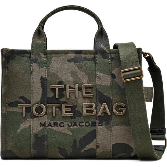 Handbags - womens The Camo Jacquard Medium Tote Bag